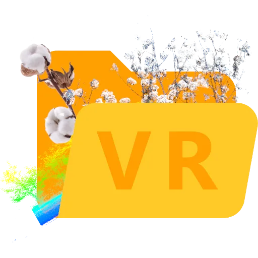 Annotating a plant point cloud in VR.