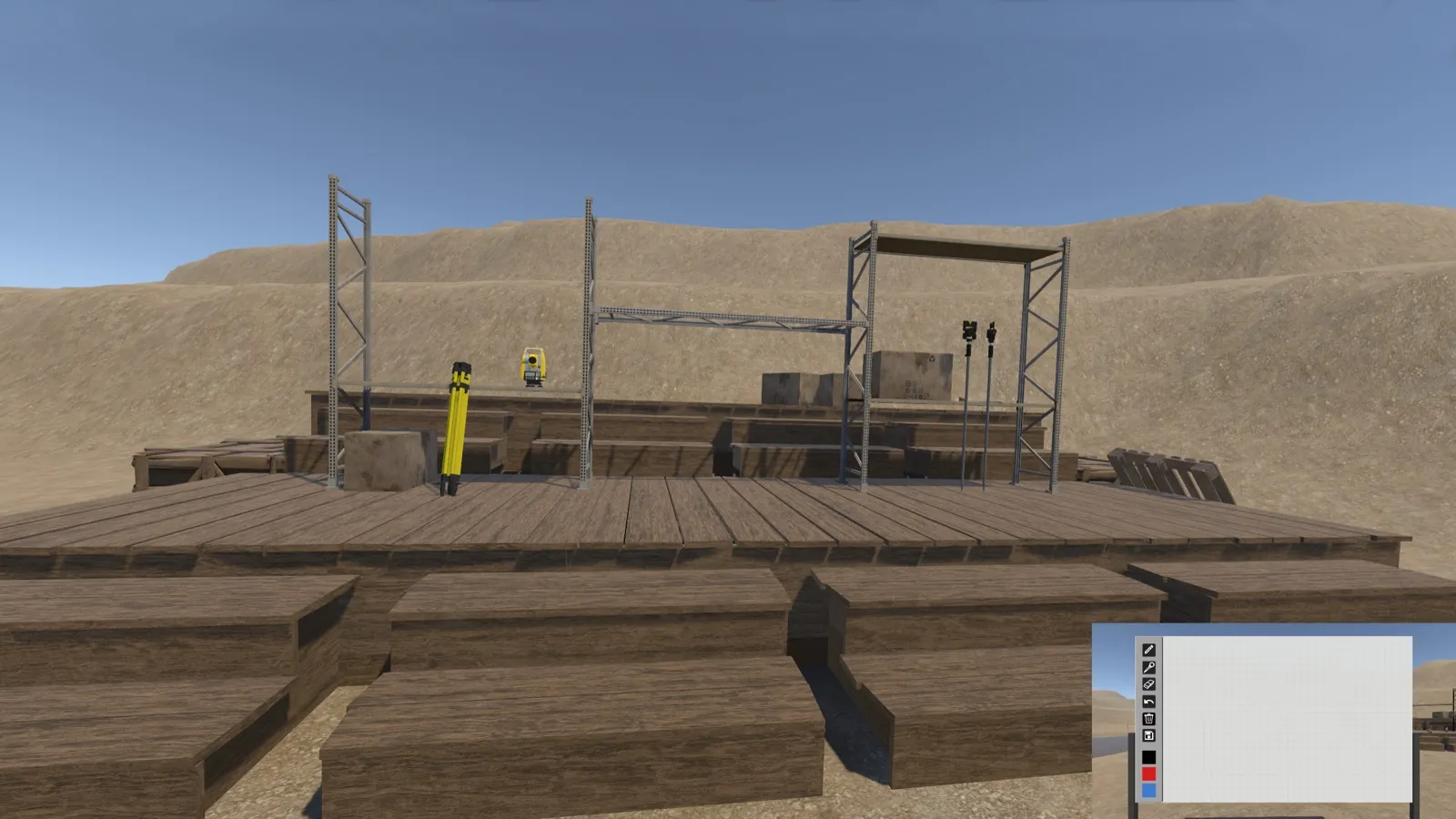 VR Land Surveying (Immersive version)