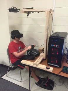 Full Body Driving Simulator